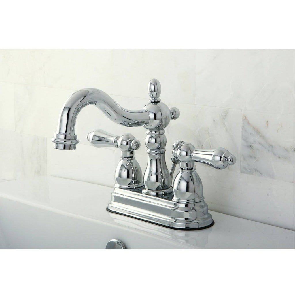 Polished Brass Centerset Lavatory Faucet J578