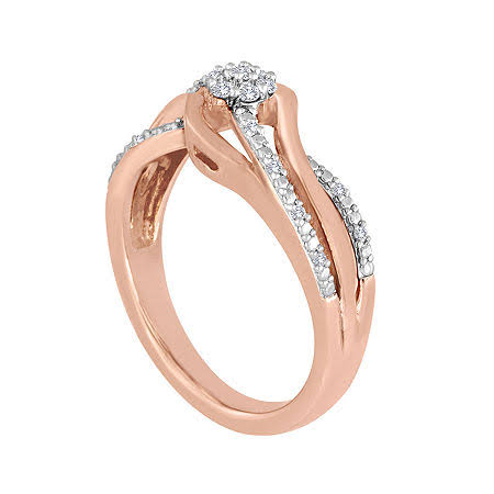 1/10 Ct. T.W. Diamond Bypass Ring X8911