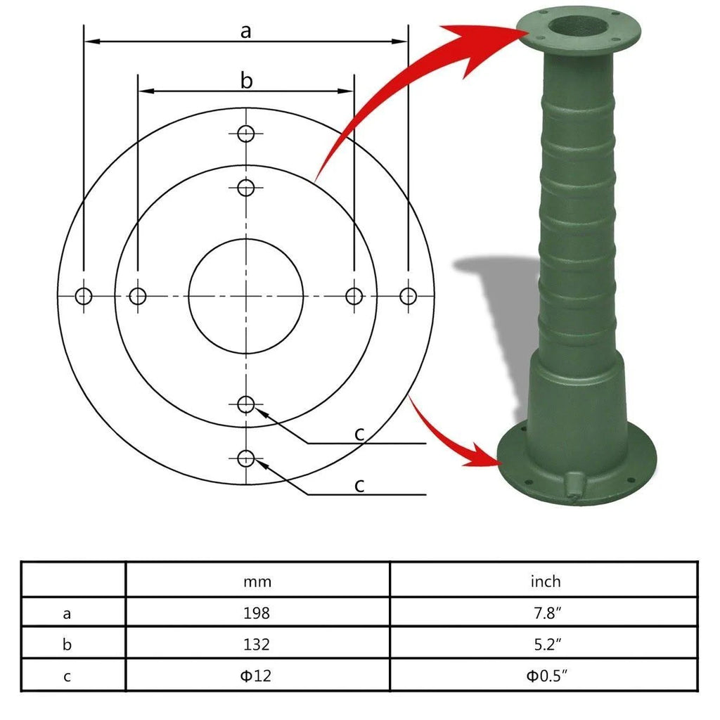 Cast Iron Stand for Garden Hand Water Pump R1858