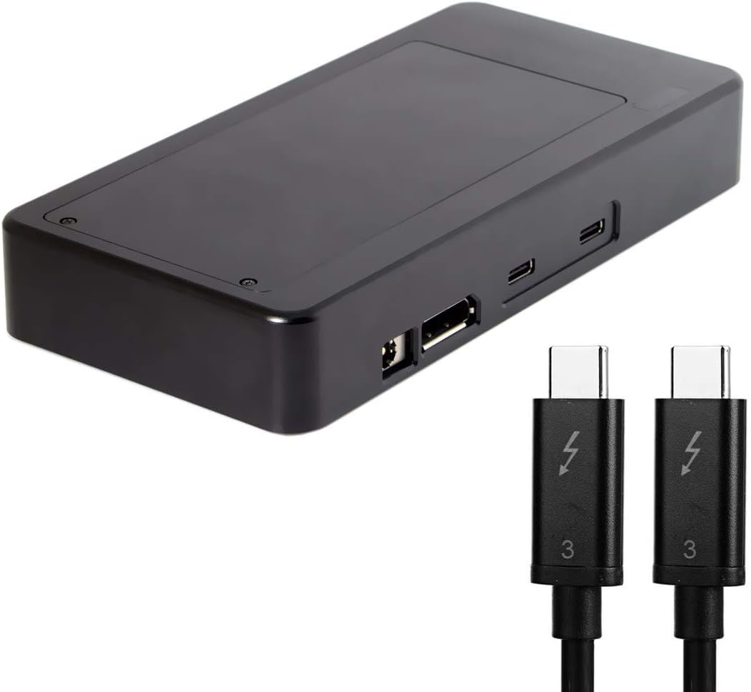 USB4 to Dual NVME SSD Raid Docking & Displayport Adapter U42182