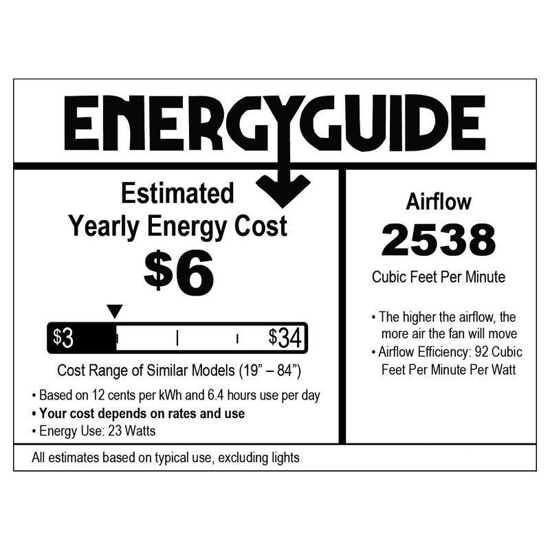 Cirrus Flush 50x22 Ceiling Fan U954