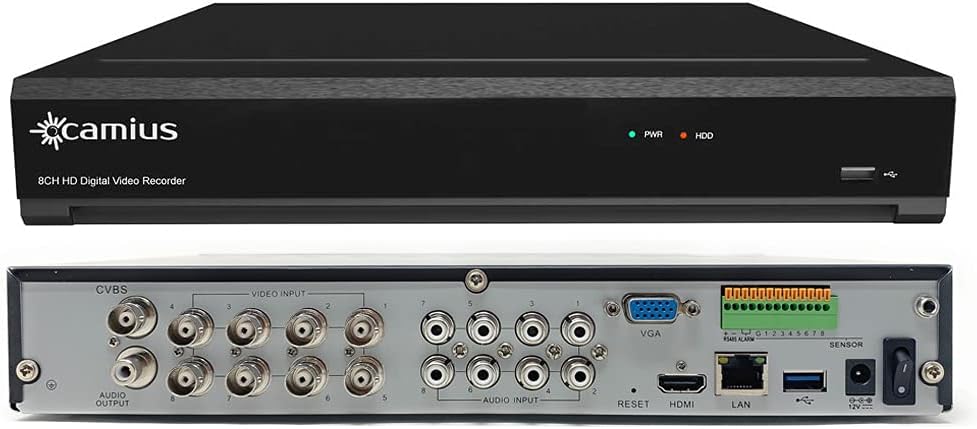 4K 8MP Security System 8 Channel DVR with Hard Drive 4TB B722554