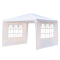 White Three Sides Waterproof Tent with Spiral Tubes Y658