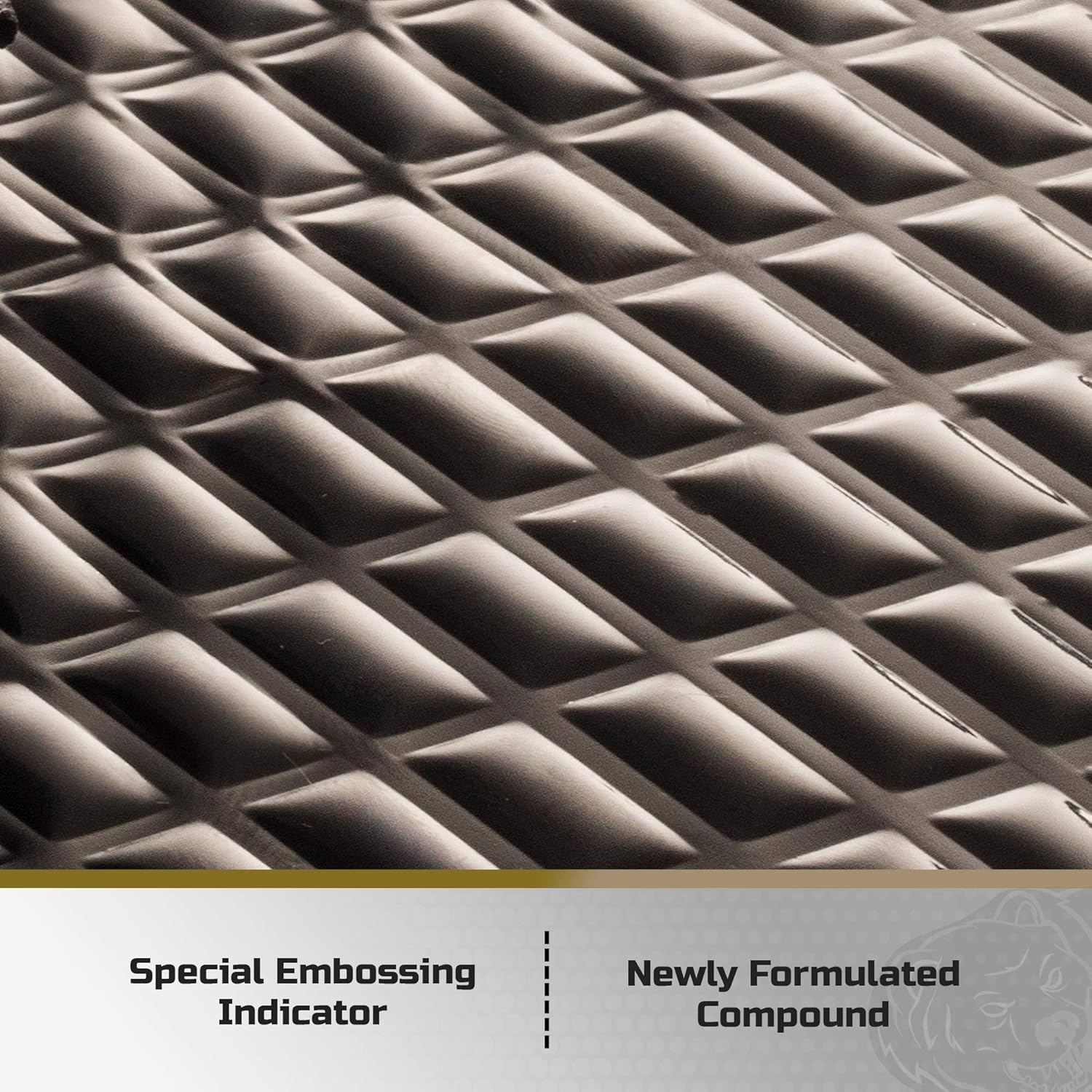 Black 50 mil 52 sqft Sound Deadening Mat F5267