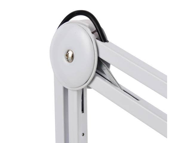 5X Magnification Rolling Floor Stand Magnifying Magnifier LED Lamp Square Salon Equipment T45805