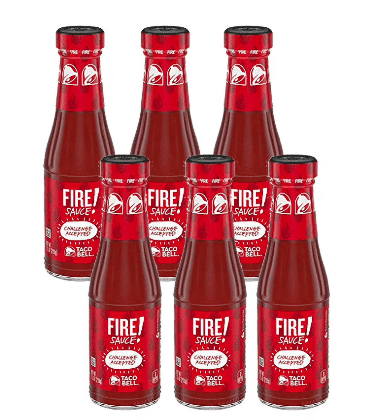 Fire Sauce Glass Bottle 7.5 OZ 6-Pack Q939994