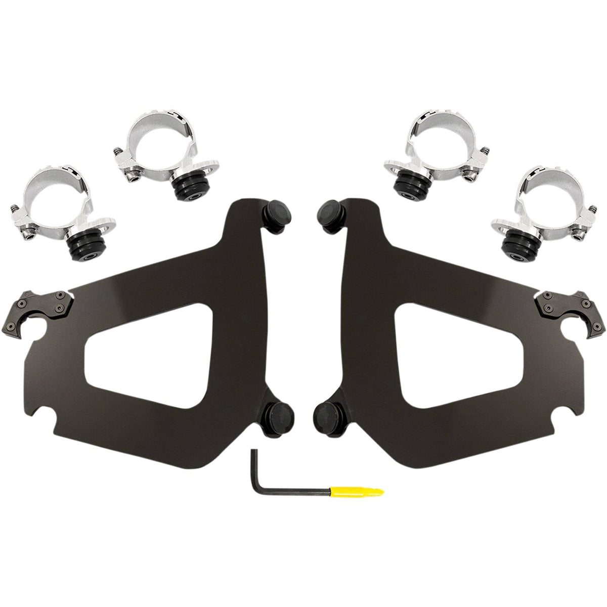 Black Trigger-Lock Mount Kit for Bullet Fairing K57534
