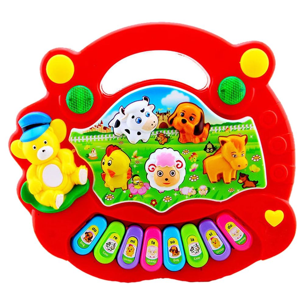 Baby Piano Toys with Light Up Musical Keyboard K6648