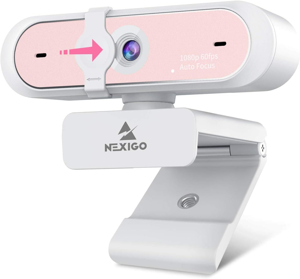 1080P 60FPS Webcam with Dual Microphone & Cover O654