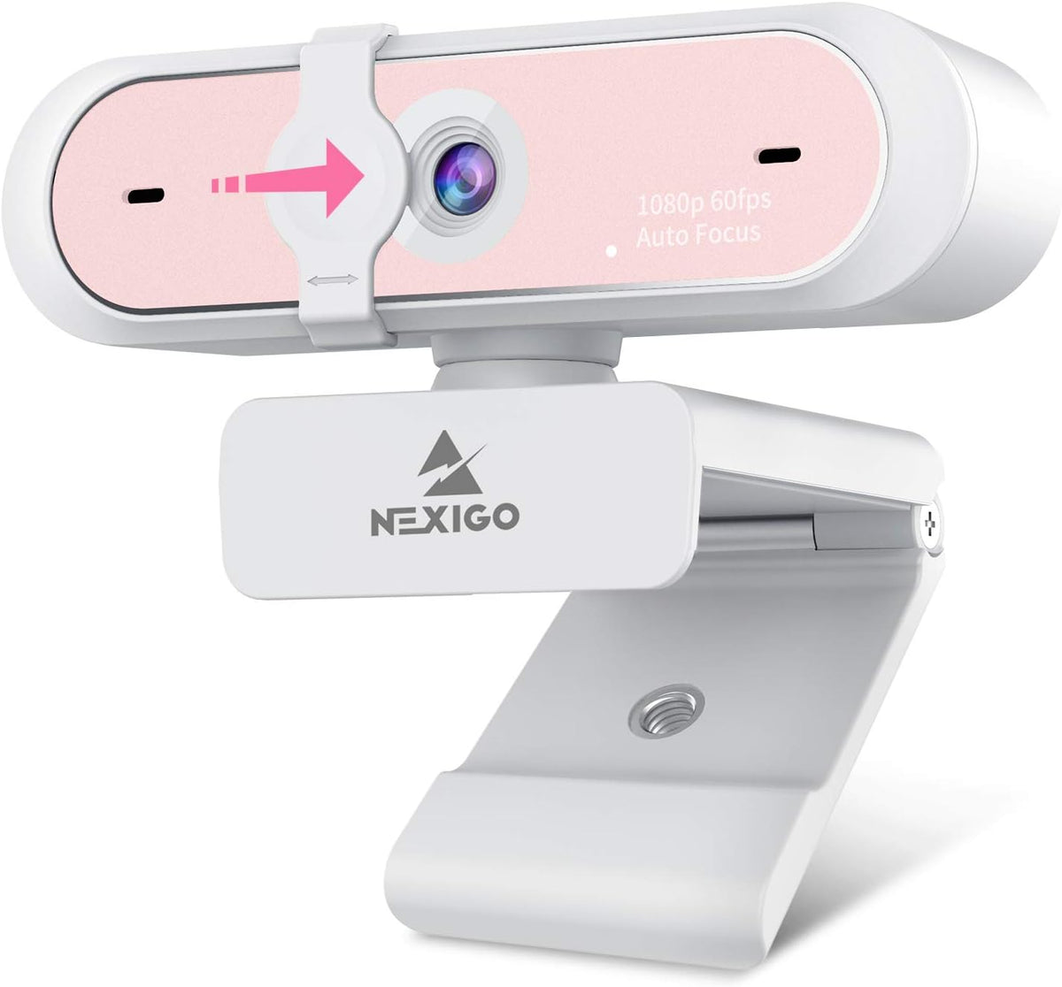 1080P 60FPS Webcam with Dual Microphone & Cover O654