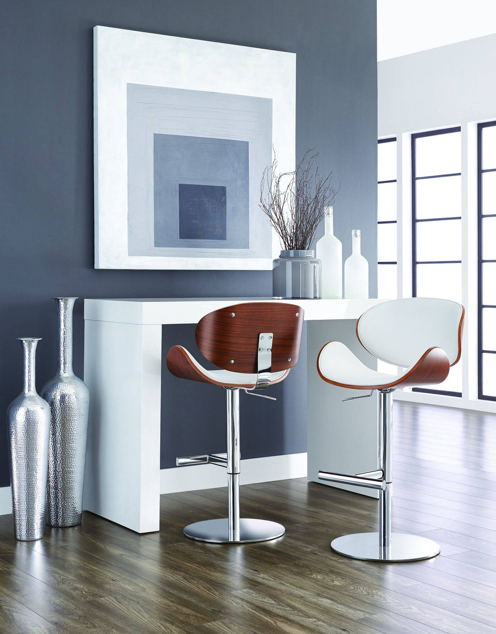 White Arch Console Table T961850