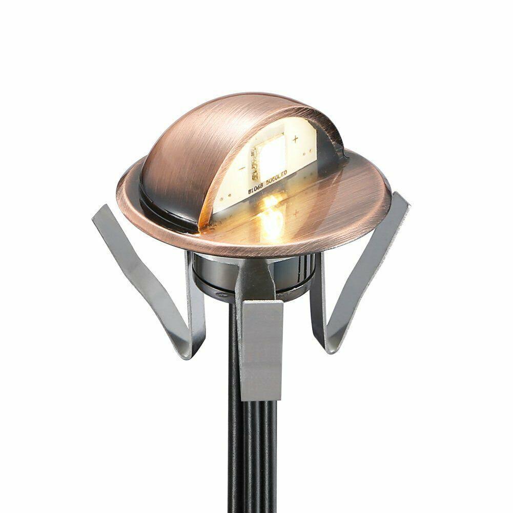10 Pc Low Voltage LED Deck Lights Kit W15976