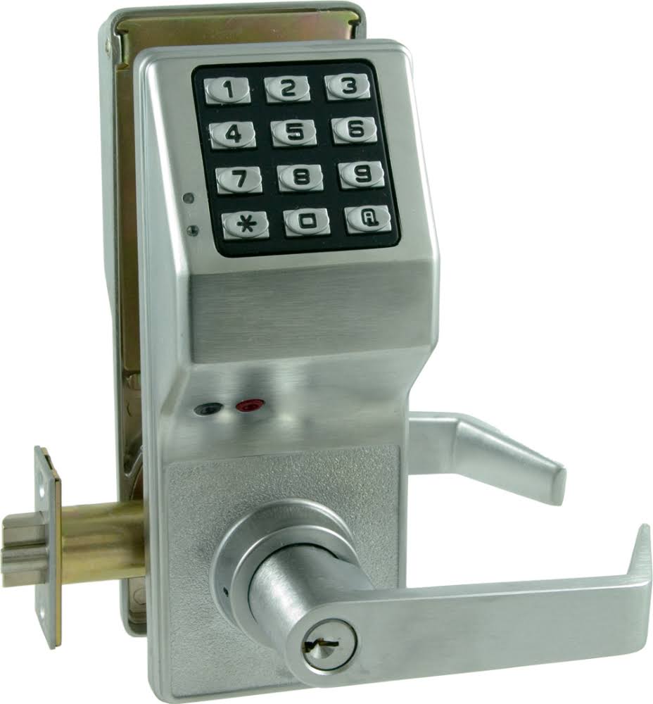 Satin Chrome Finish Digital Lock X70013