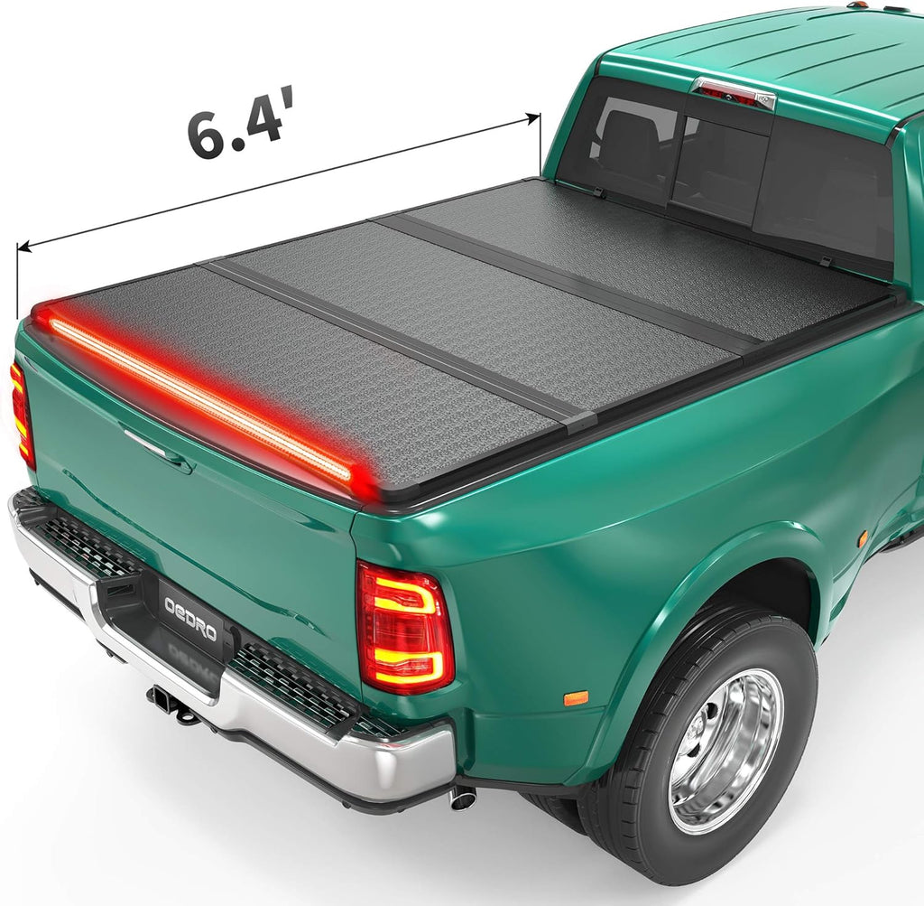 Soft Tri-Fold Truck Bed Tonneau Cover for 2009-2022 Dodge Ram 1500, 5.6 Ft Bed D277