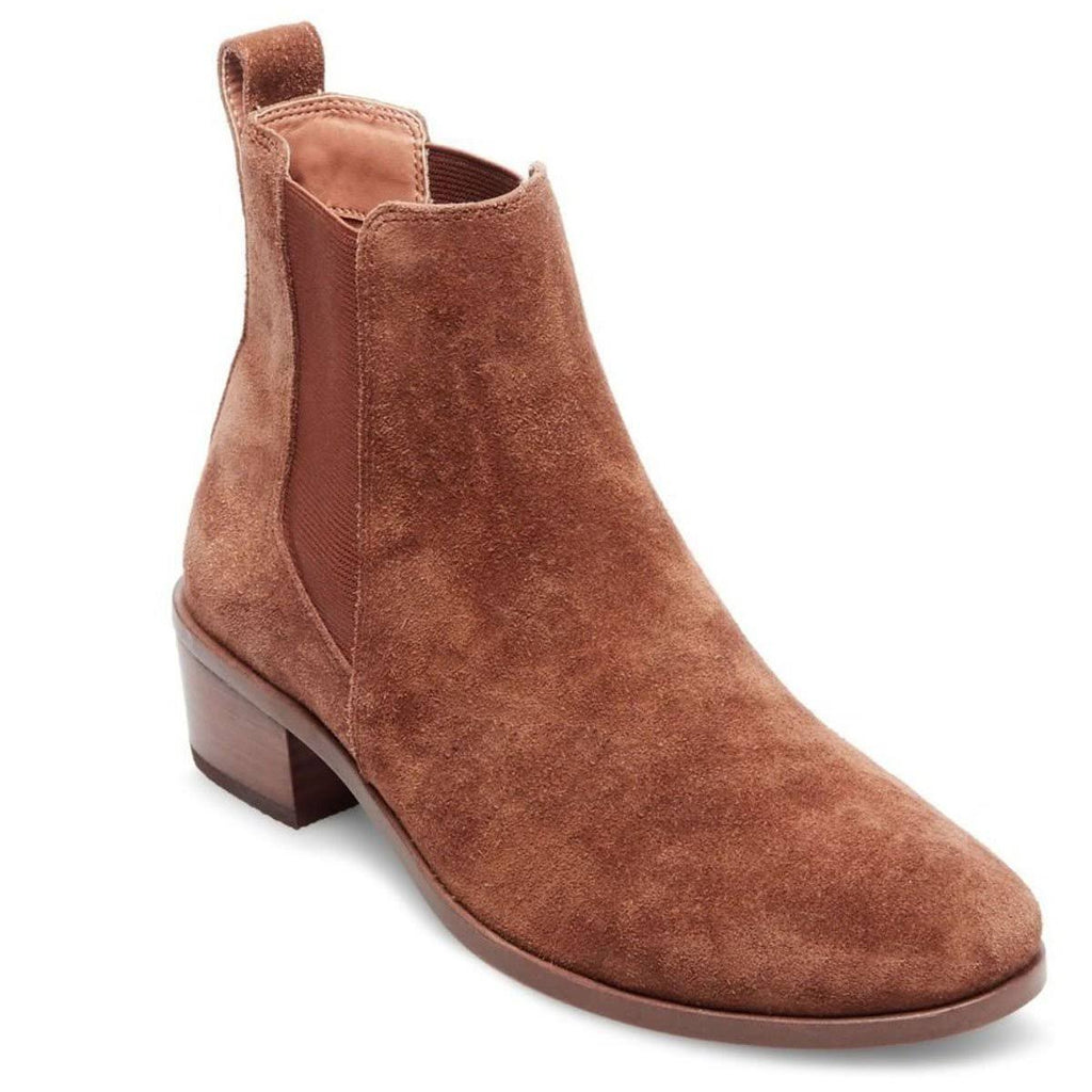 Cognac Suede Dress Shoes Q312