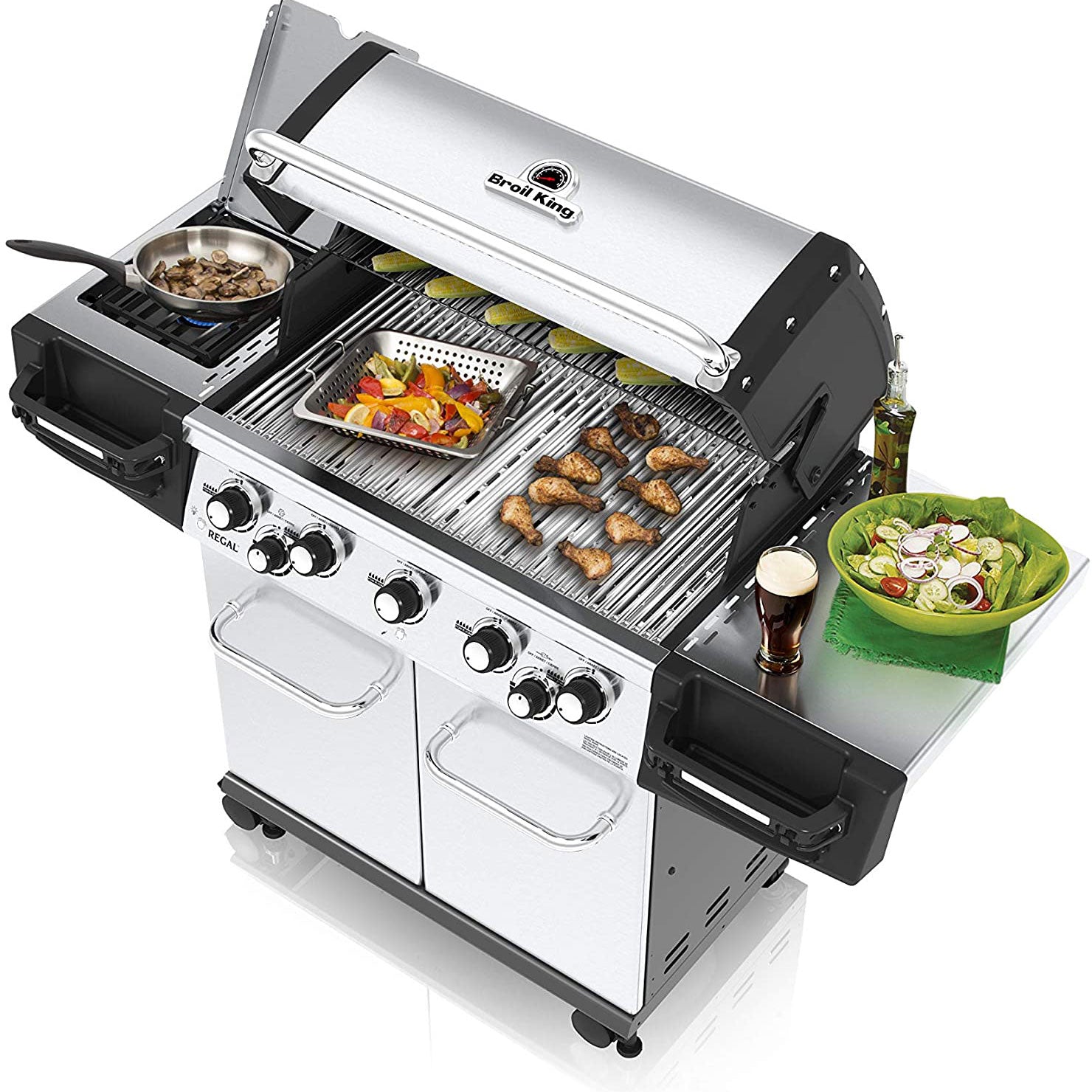 5 Burner Stainless Steel Outdoor Liquid Propane Grill R862