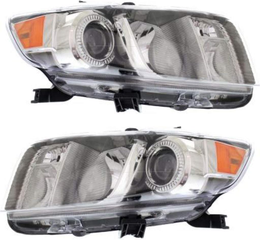 Driver Side Headlight Lens and Housing G70786
