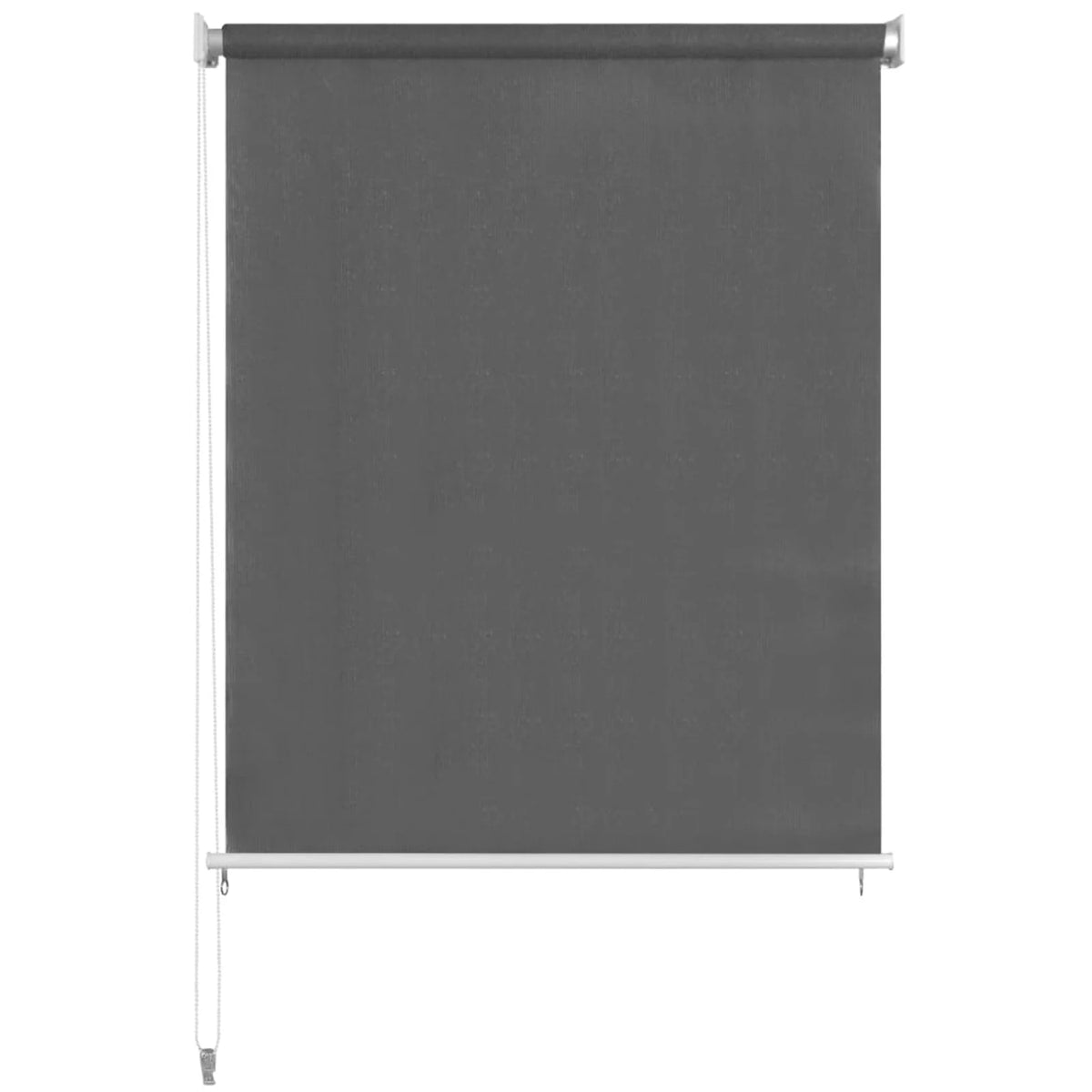 Outdoor Roller Blind Sun Shade Screen Anthracite 118.1 x 55.1 Inches Q88166