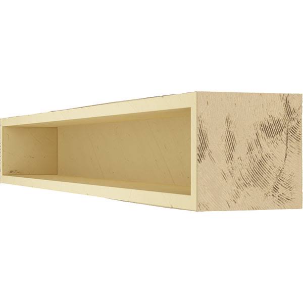 Sandblasted Faux Wood Fireplace Mantel S1372