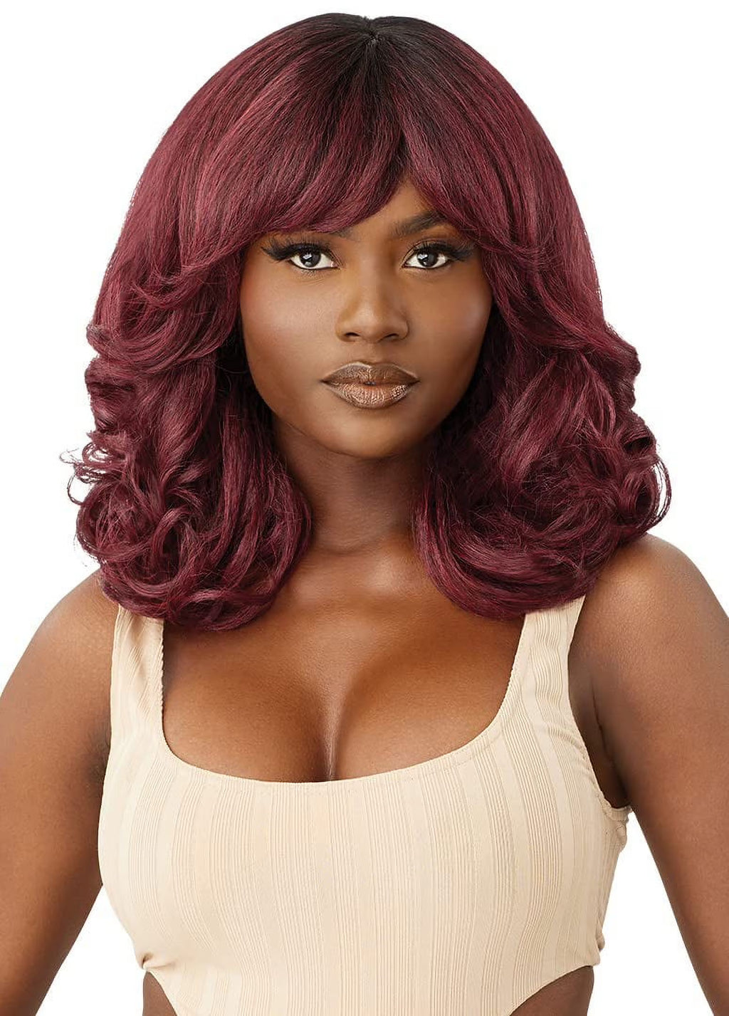 14" DR Brown Wig G1283