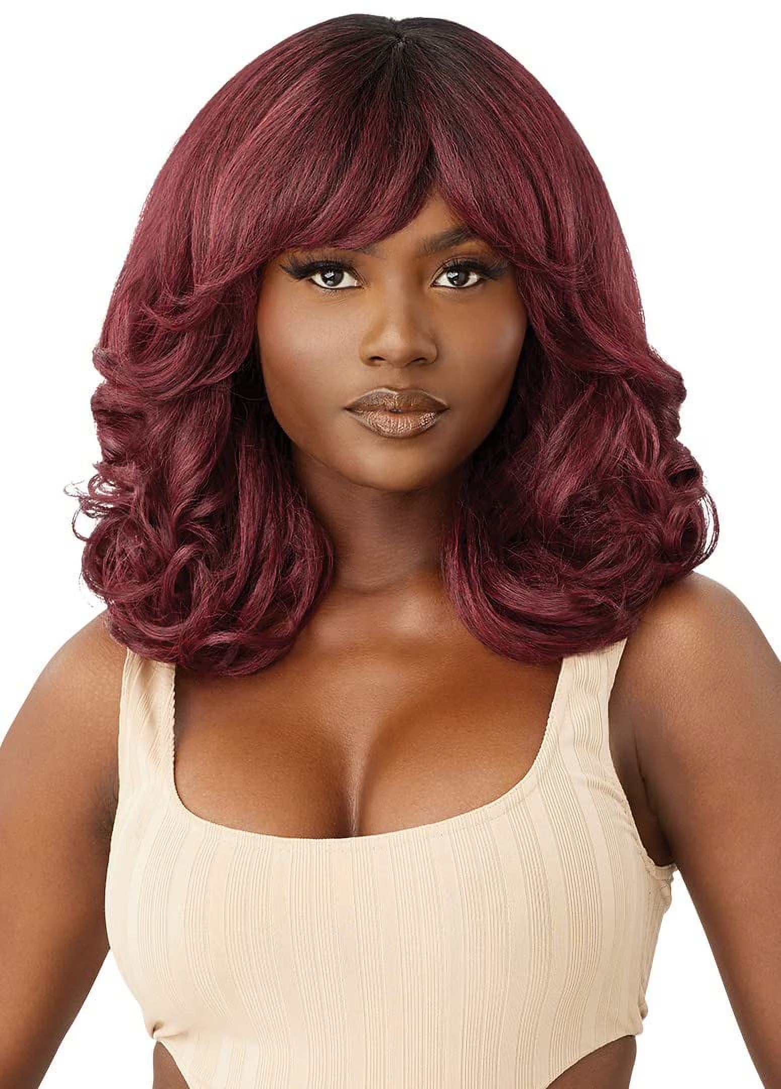 14" DR Brown Wig G1283