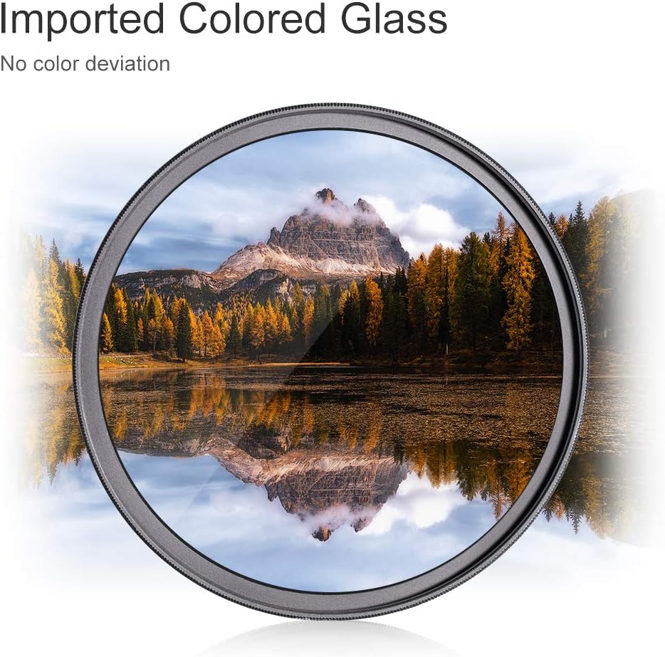 67mm Neutral Density ND8 ND64 CPL Circular Polarizer Filter Set with Multi-Layer Coatings U22095