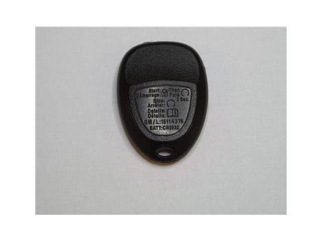 6 Button Key Fob Keyless Entry Car Remote S172047