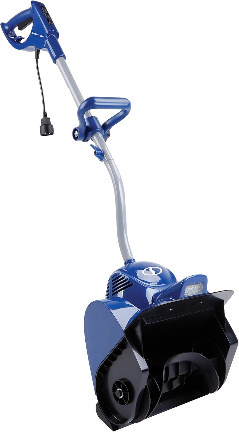 11-Inch 10 Amp Electric Snow Shovel with Headlights D300