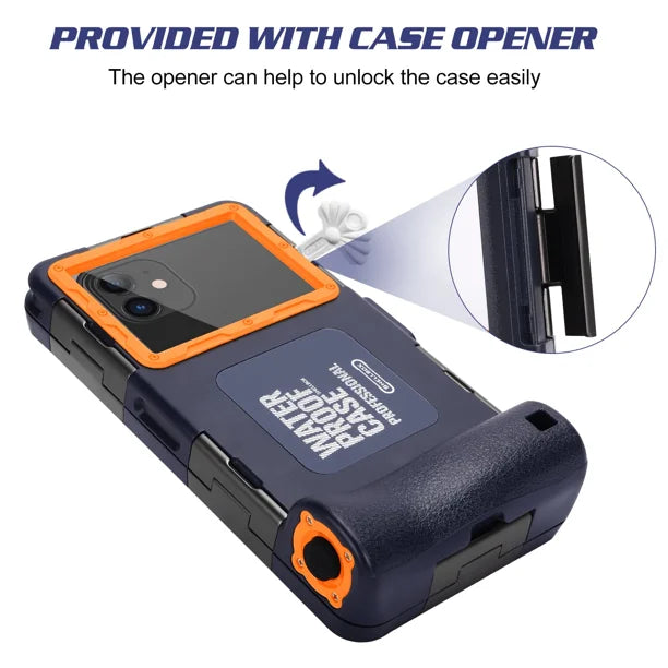 Waterproof Protective Case for Phones Up to 6.9 Inch V77977