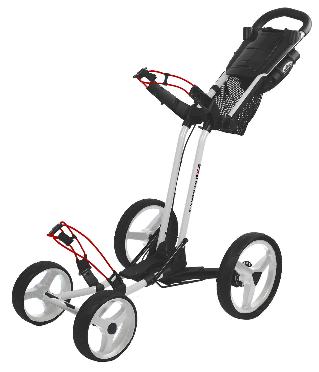 White Push Cart P73188