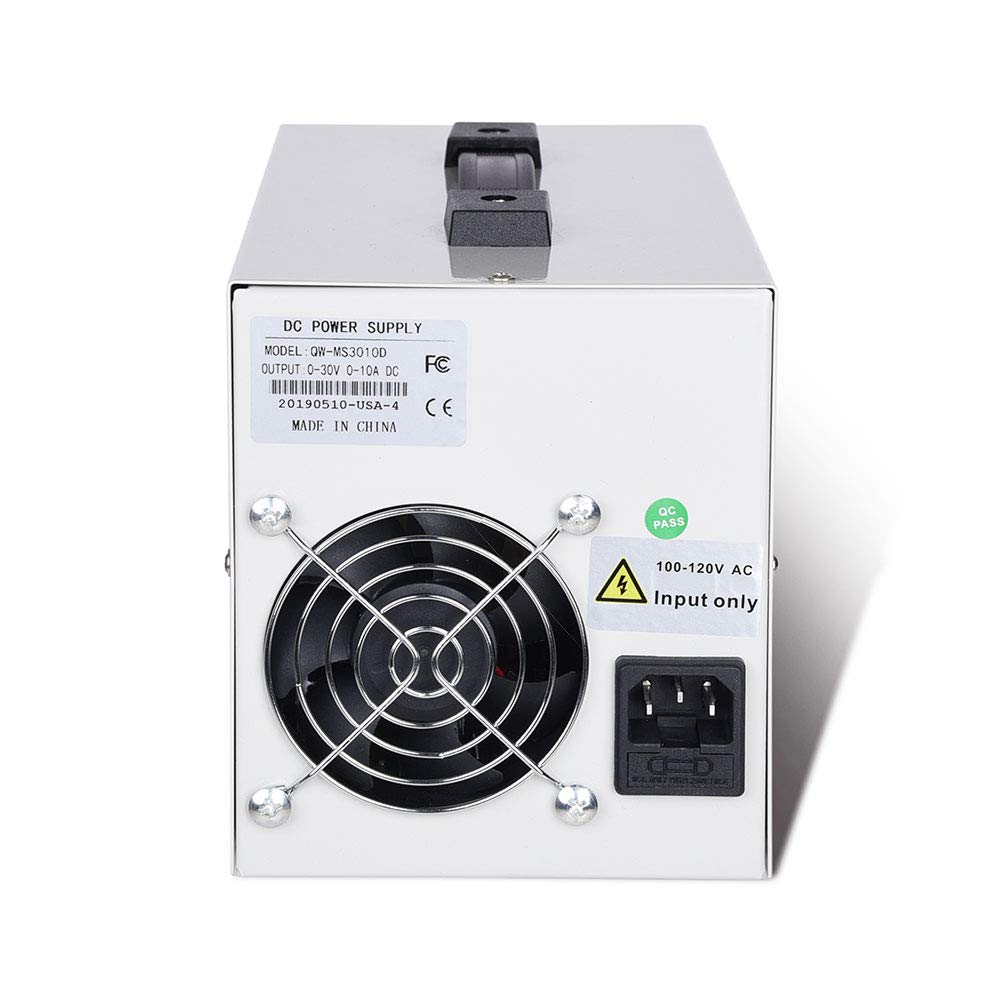 110V AC 30V 10A DC Power Supply Variable Digital Adjustable H718