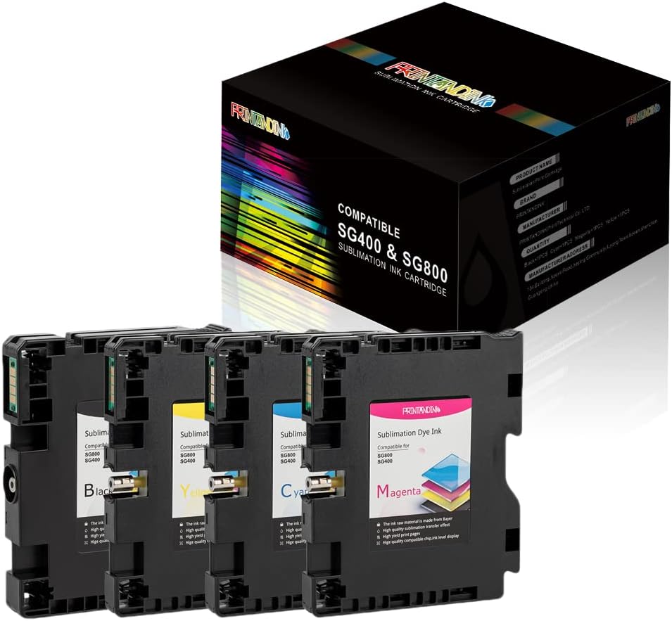 Sublimation Ink Cartridges for Dye Sublimation Print V501