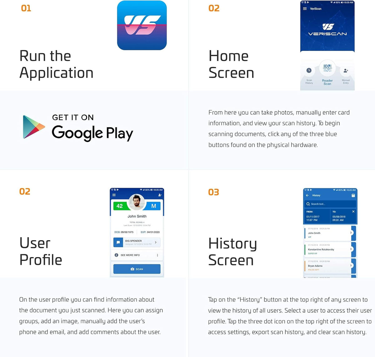 ID & Passport Scanner with Mobile Software G988579
