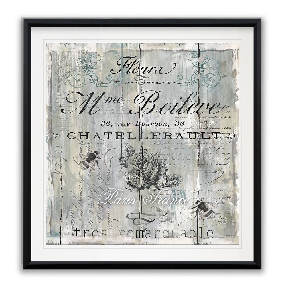 Framed Giclee Print 38x38 L8581