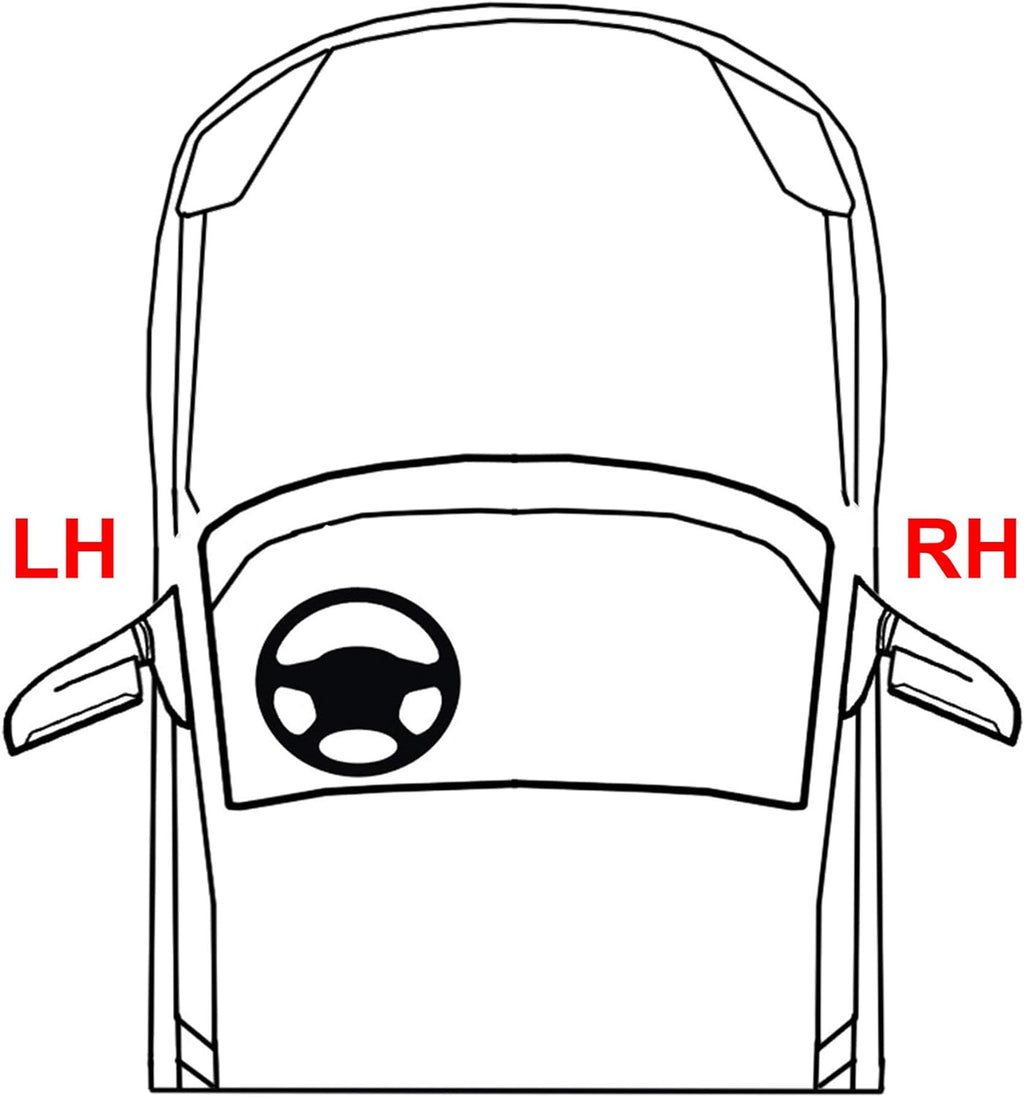 Headlight Set of 2 Clear Lens Halogen With bulbs S10994