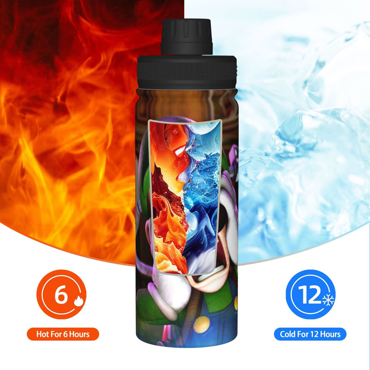 18OZ Stainless Steel Insulated Water Bottle R103138