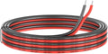 10 Gauge Silicone 2 Conductor Parallel Wire, 33ft, Red Black T8291