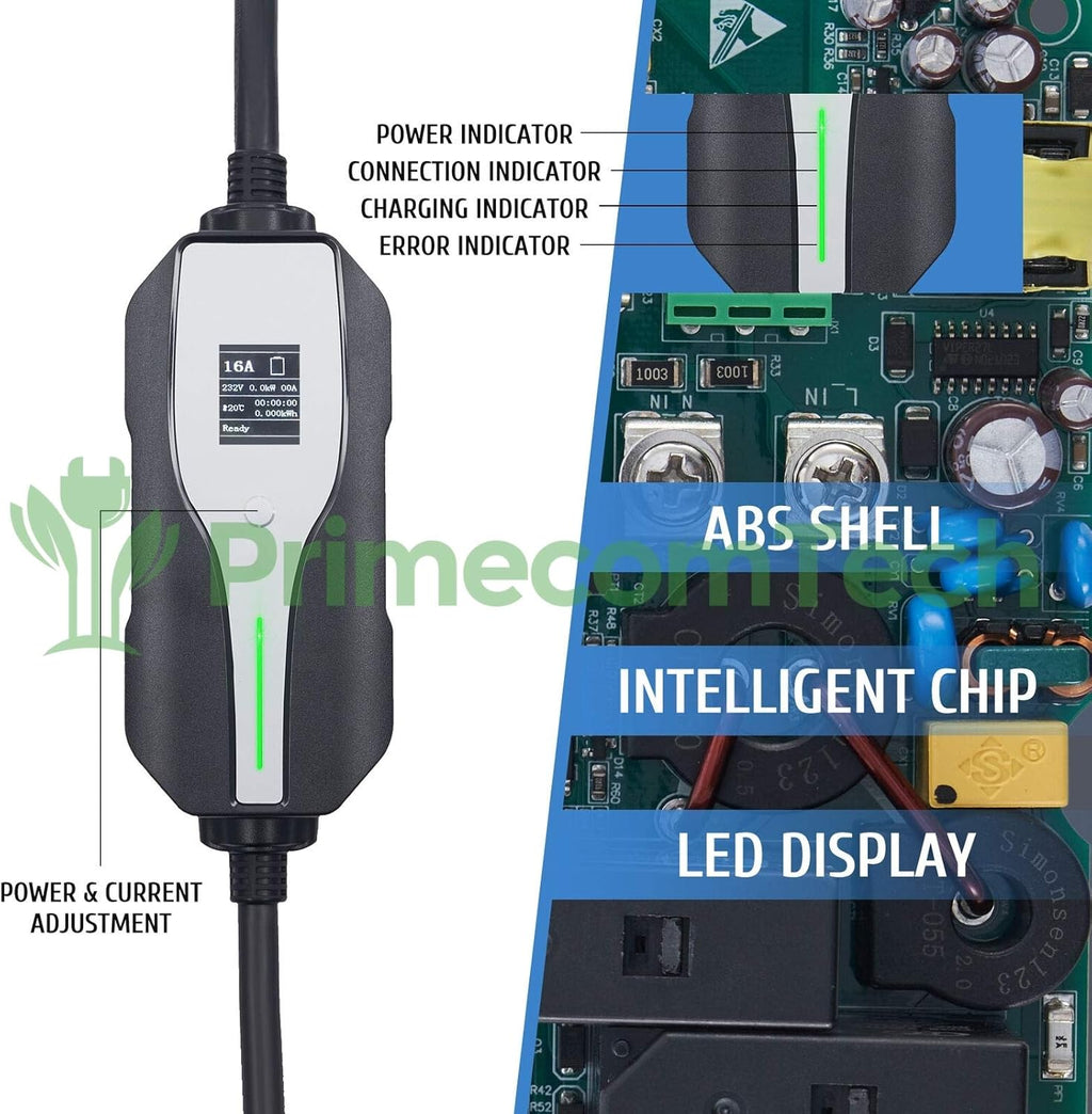 Level 2 Electric Vehicle Charger with 50Ft Cable Y6758
