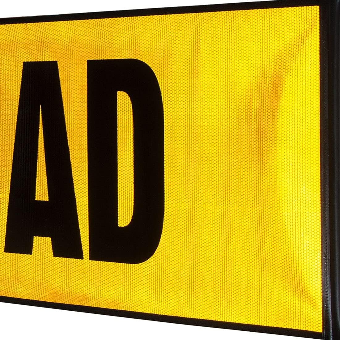2 Reflective Stretch Cord Oversize Load Banners, 4 Red Flags, 4 Orange Flags, 4 Magnets F1840