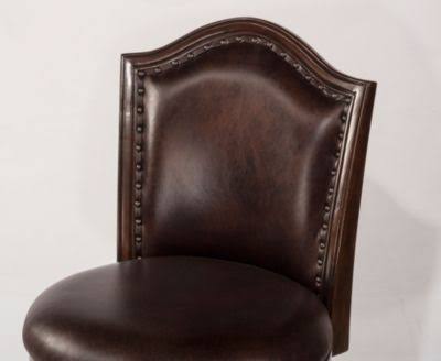 Brown Cherry Swivel Counter Stool H881909