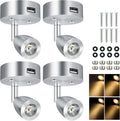 4PCS DC12-24V LED Aluminum Dimmable Warm White Reading Lamp Z118687