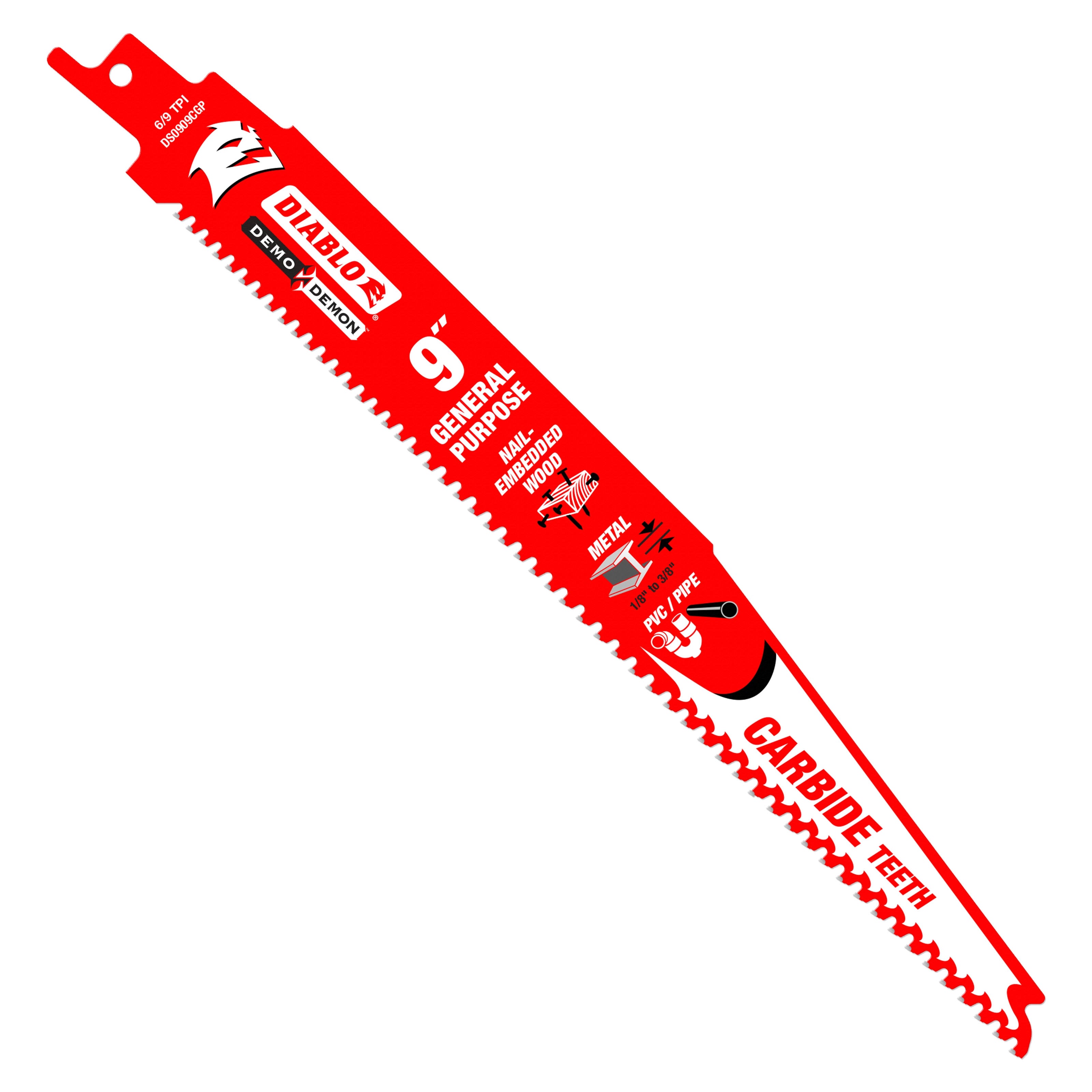 9 in. Carbide Reciprocating Saw Blade (10-pk) C380