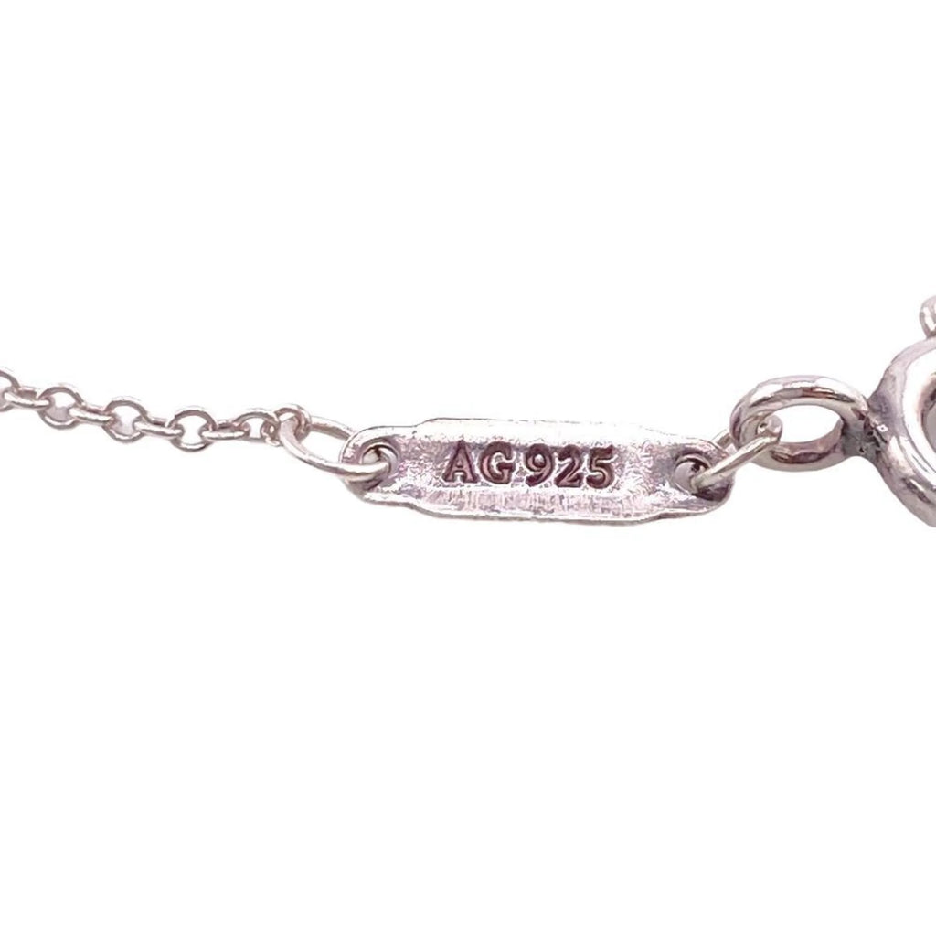 Tiffany T Smile 925 Silver Necklace L234