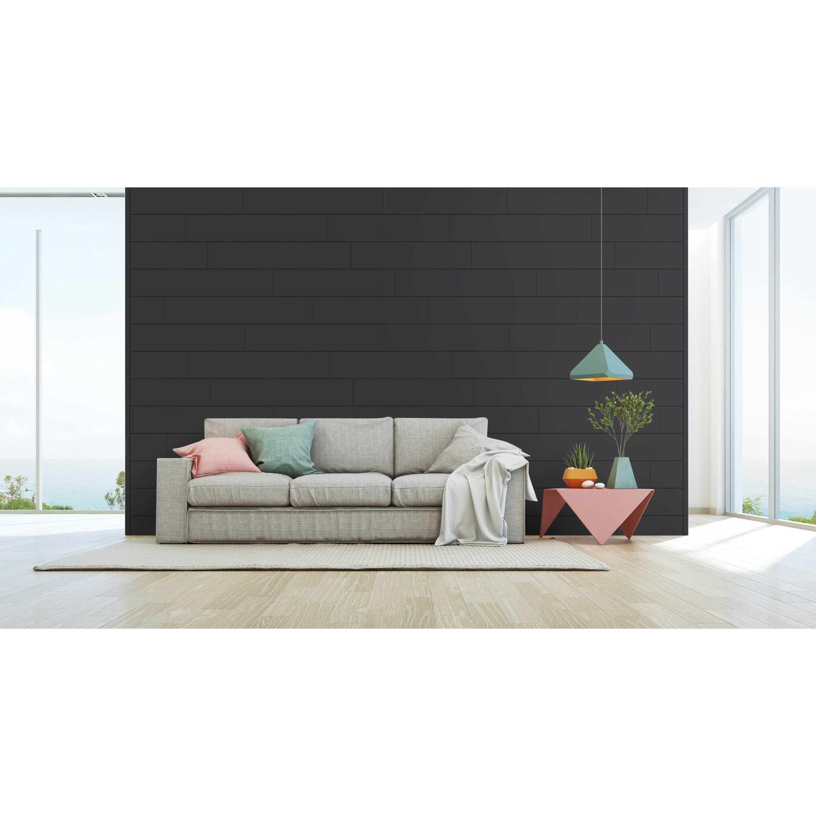White Peel and Stick Vinyl Wall Paneling Q553