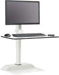 White Electric Sit/Stand Desk Converter A696138