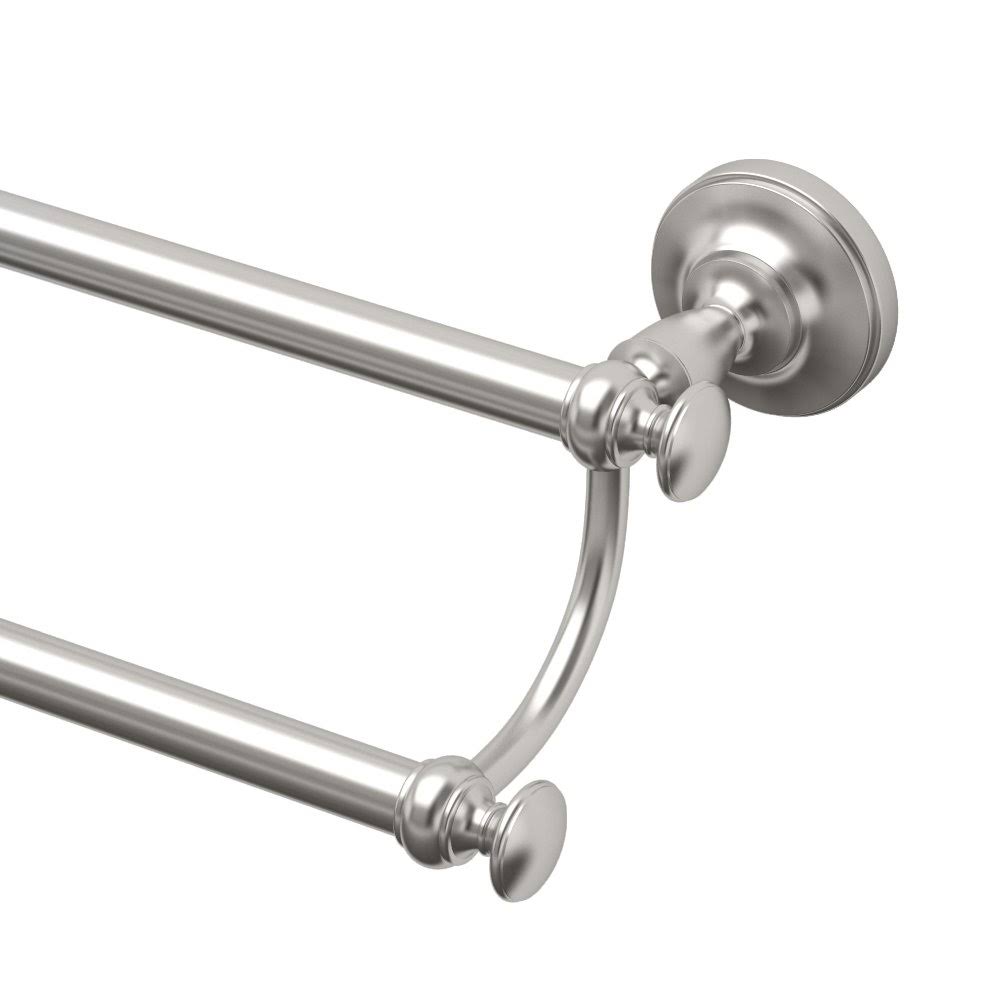 Double Towel Bar Satin Nickel E4495