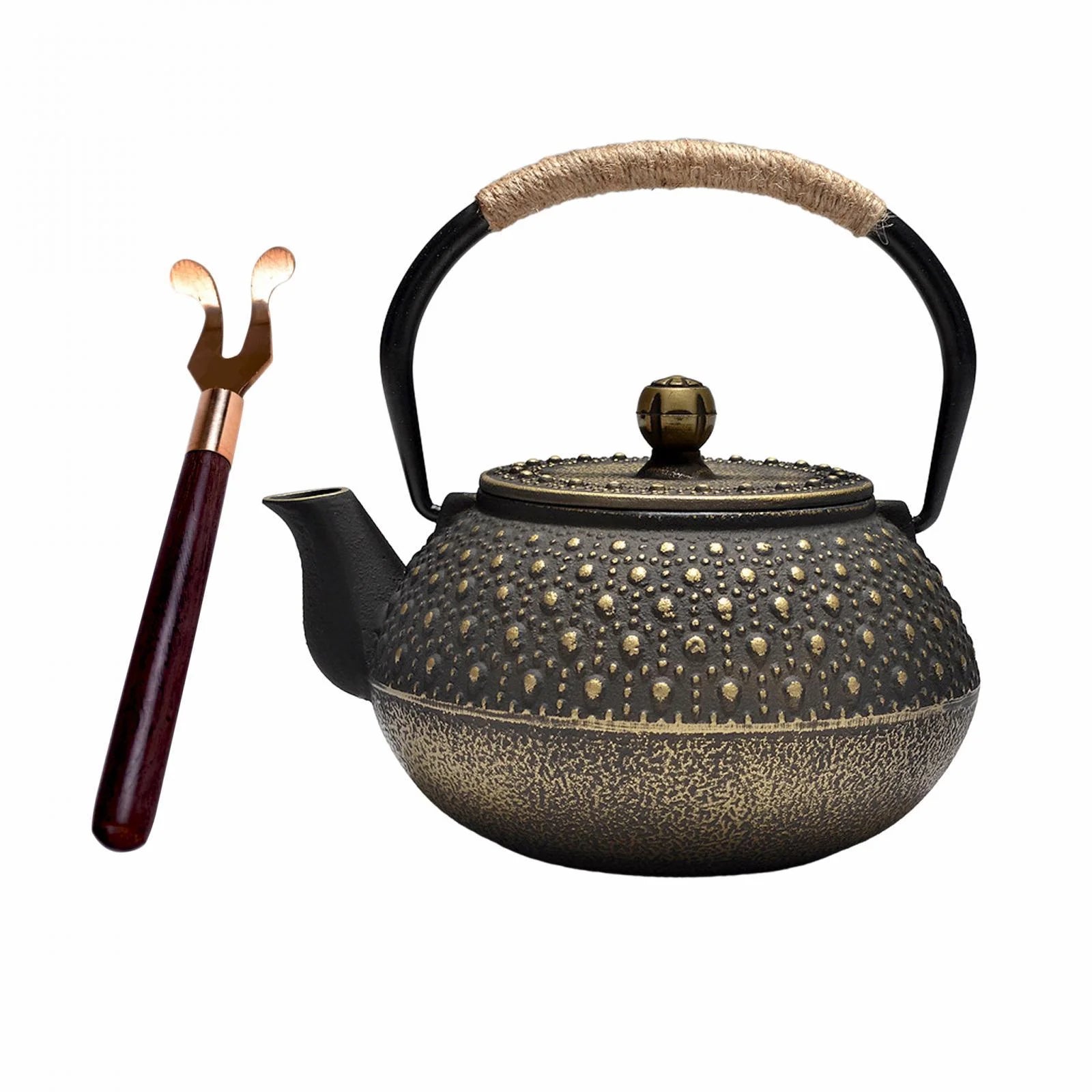 Cast Iron Teapot Tea Kettle Q1830