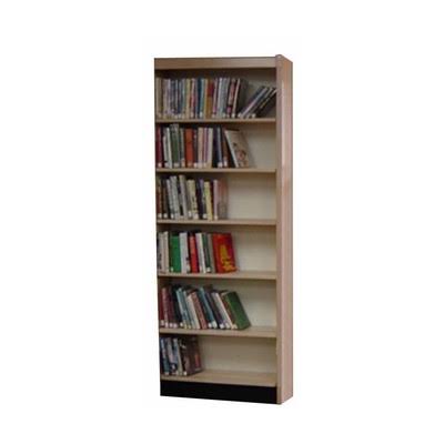Single Face Standard Bookcase Cherry Mahogany Z537