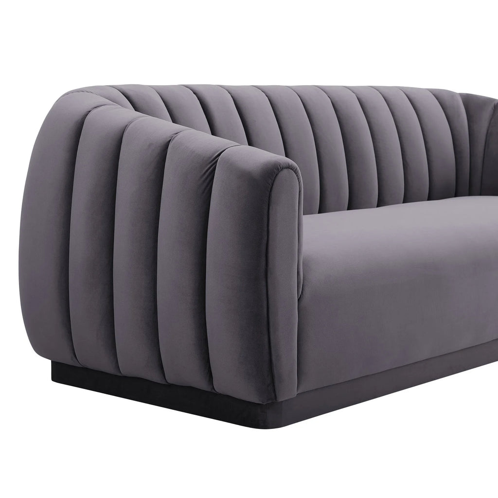 Velvet Sofa J4764