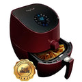 3.5 Quart Airfryer Multi-Cooker Burgundy F4719